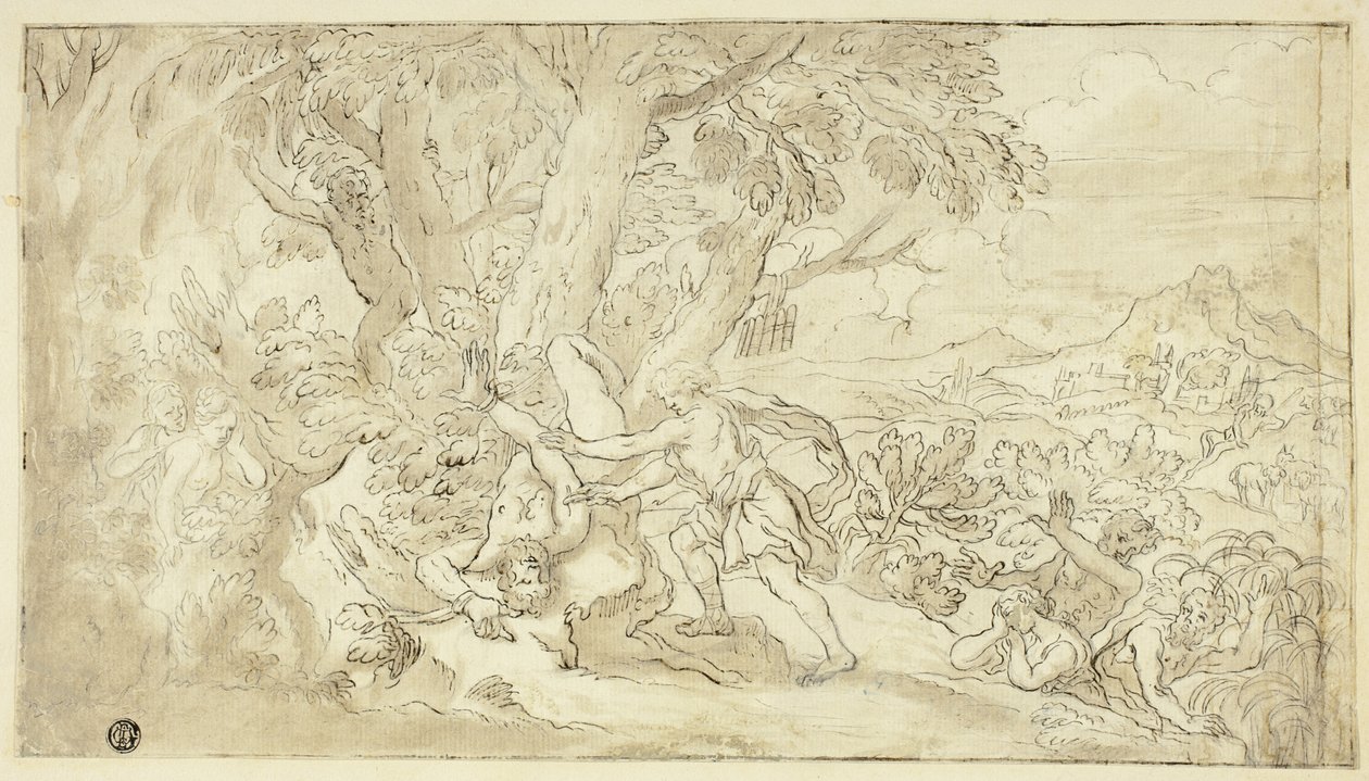 Apolo desollando a Marsias de Unknown artist