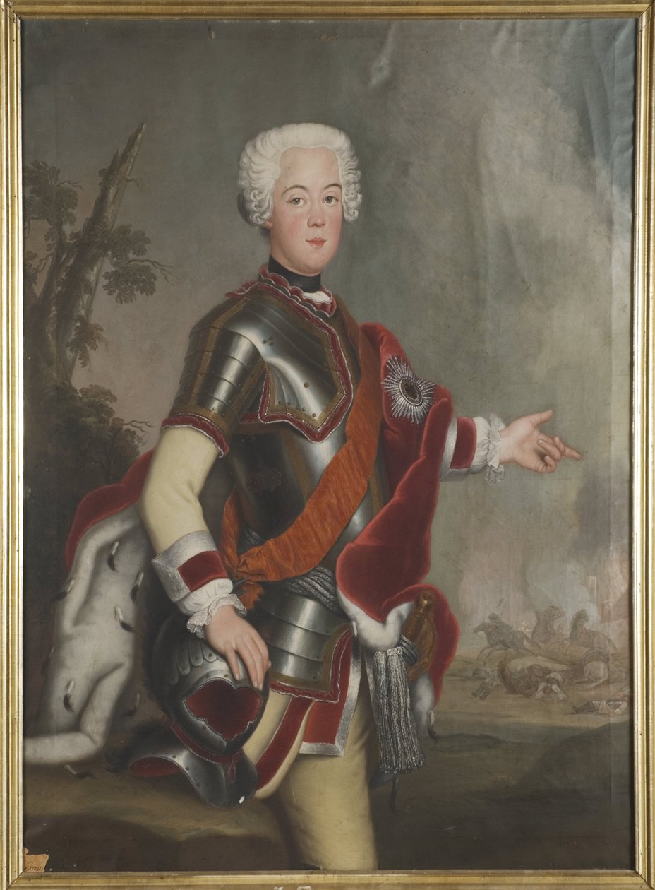 Retrato del Príncipe Augusto Guillermo de Prusia (1722-1758) de Unknown artist