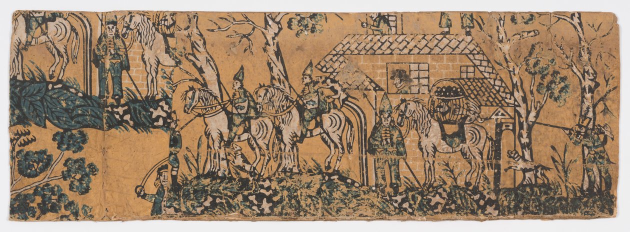 Fragmento de caja de banda de Unknown artist