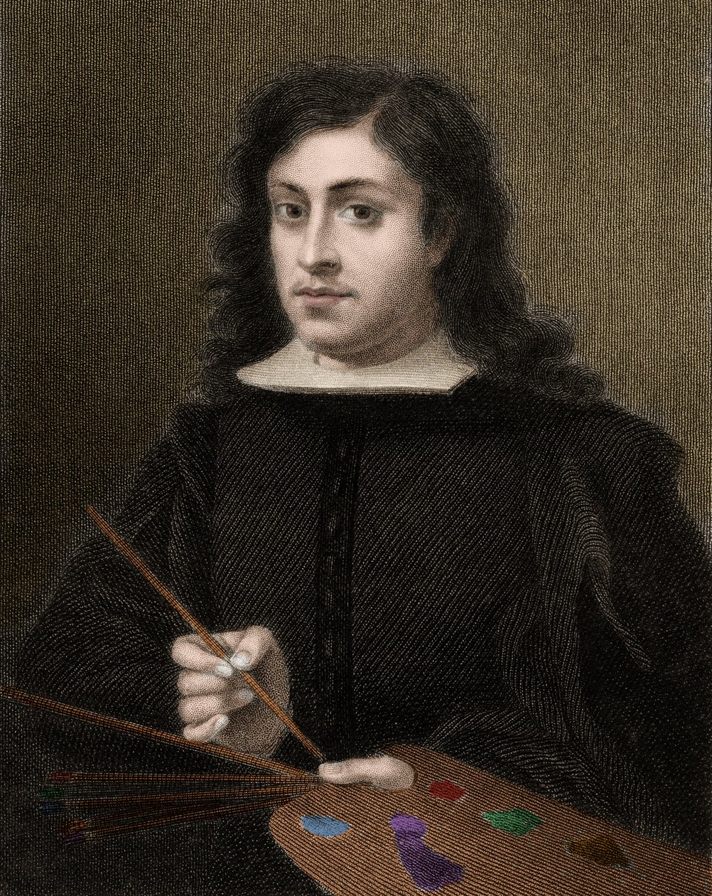Bartolomé Esteban Murillo c1618-1682 - grabado - siglo XIX de Unknown artist