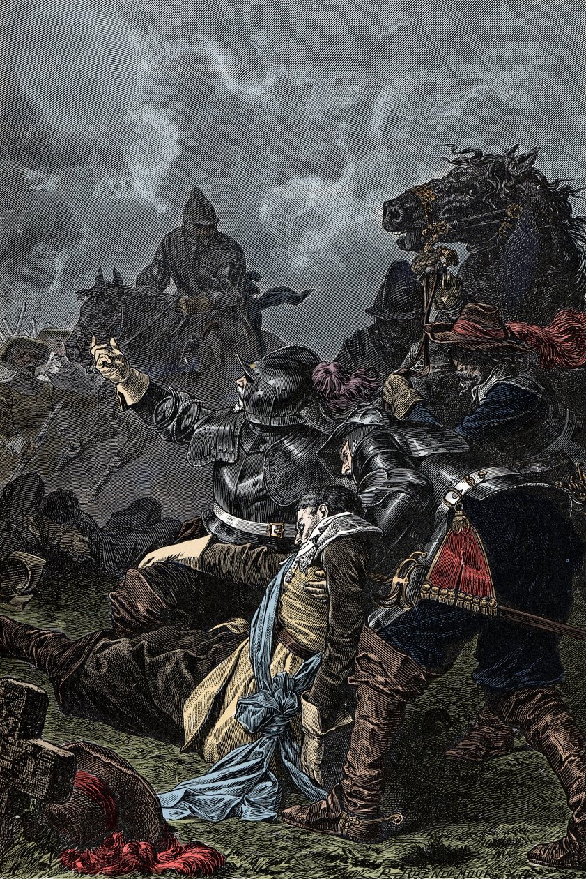 Batalla de Lutzen de Unknown artist