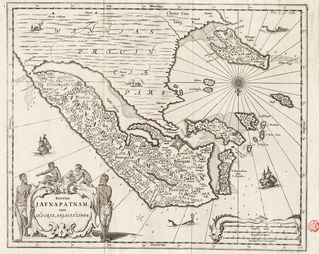 Bahía de Bengala, c.1660 (grabado) de Unknown artist
