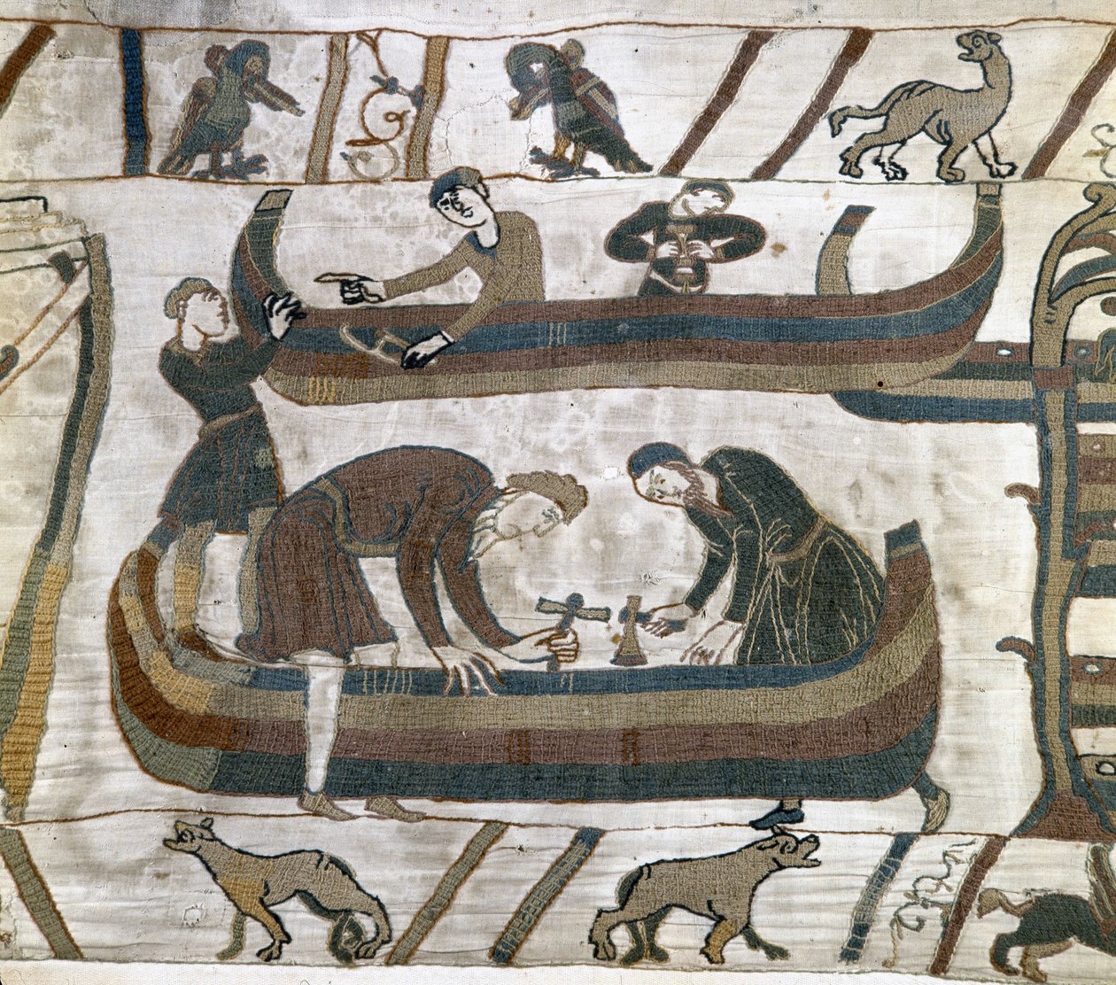 Tapiz de Bayeux, conocido como Bordado de la Reina Matilde de Unknown artist
