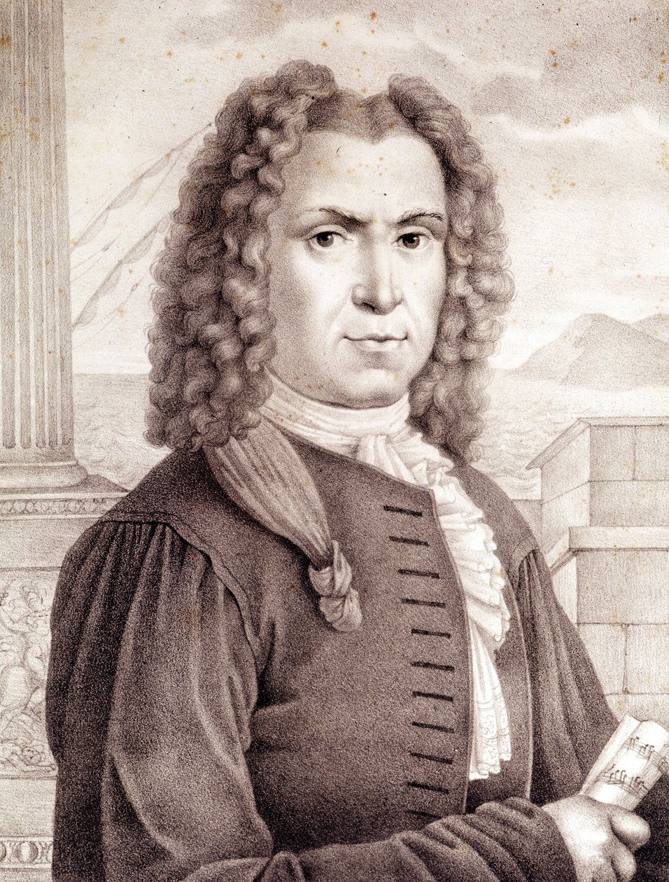 Benedetto Marcello (1686-1739) compositor italiano de Unknown artist