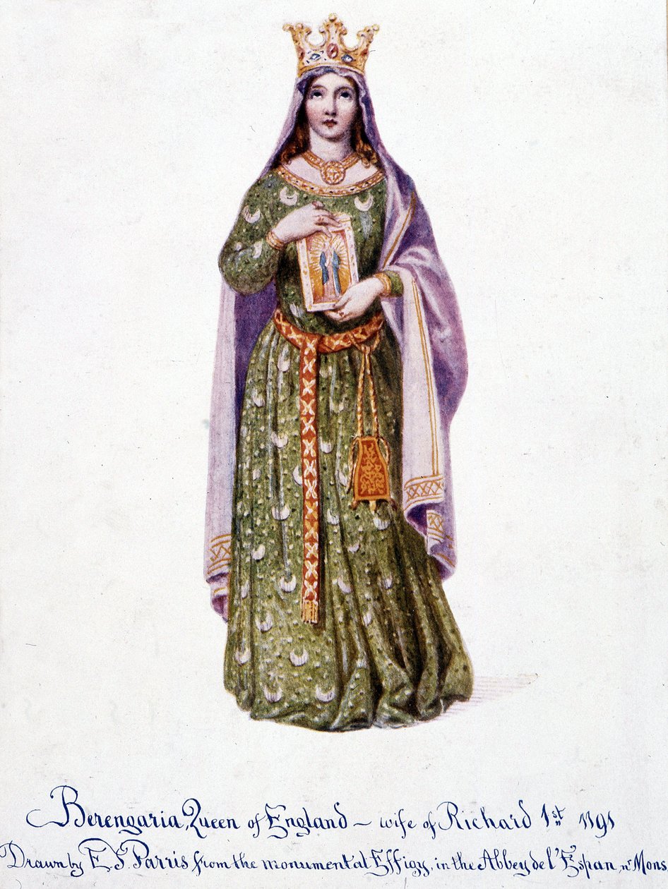 Berenguela de Navarra, esposa de Ricardo I de Inglaterra de Unknown artist