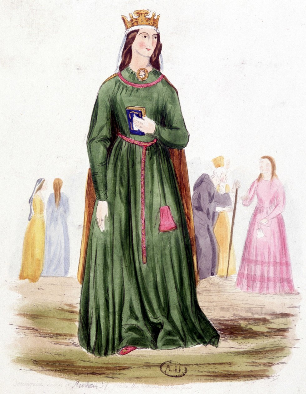 Berenguela, Reina de Inglaterra, esposa de Ricardo I de Unknown artist