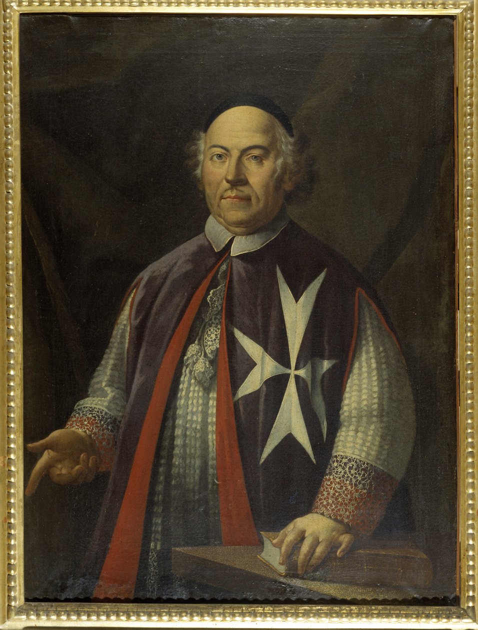 Obispo Giacomo Cannaves (1713-1722), arte maltés de Unknown artist
