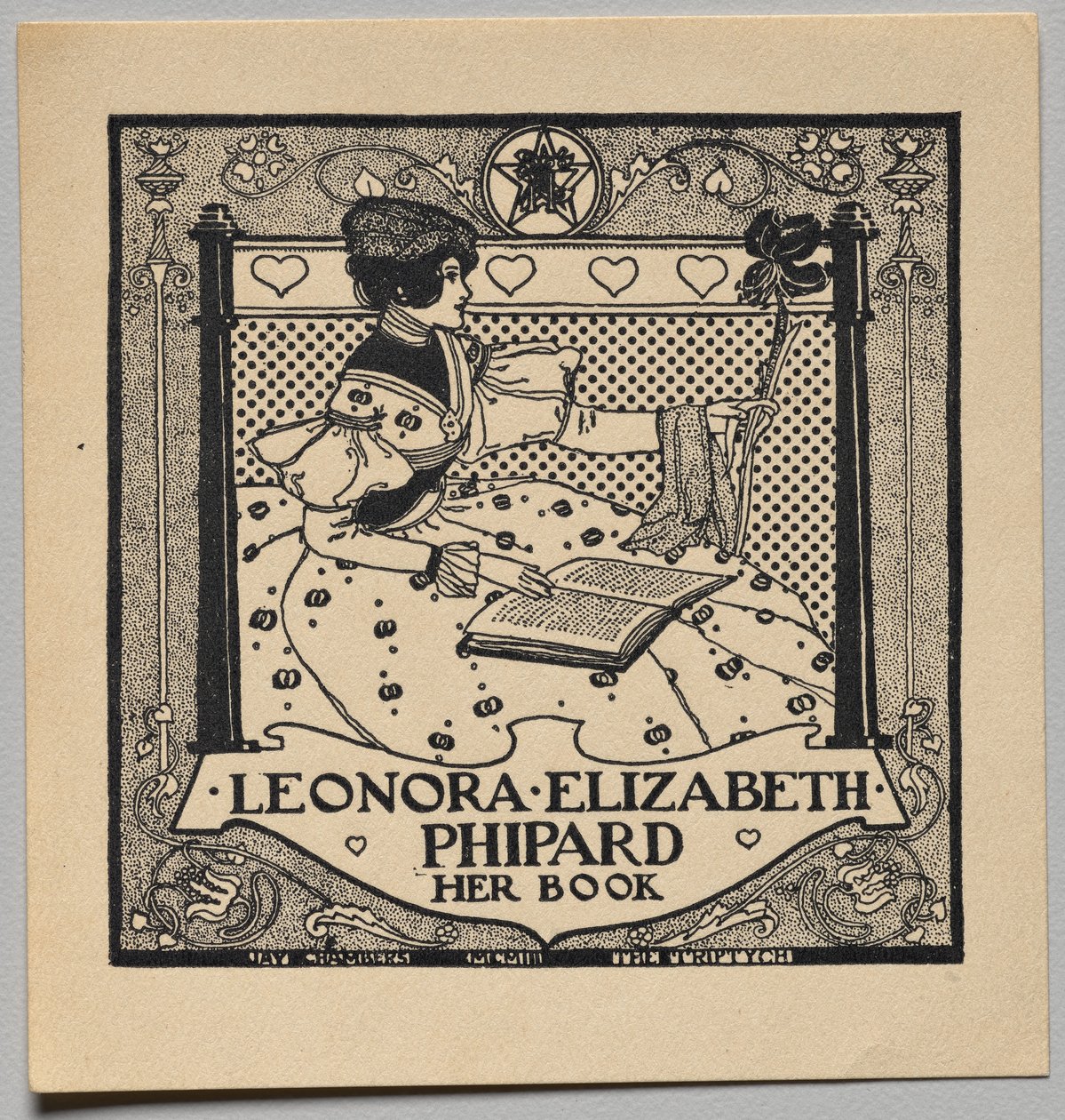 Placa: Leonora Elizabeth Phipard de Unknown artist