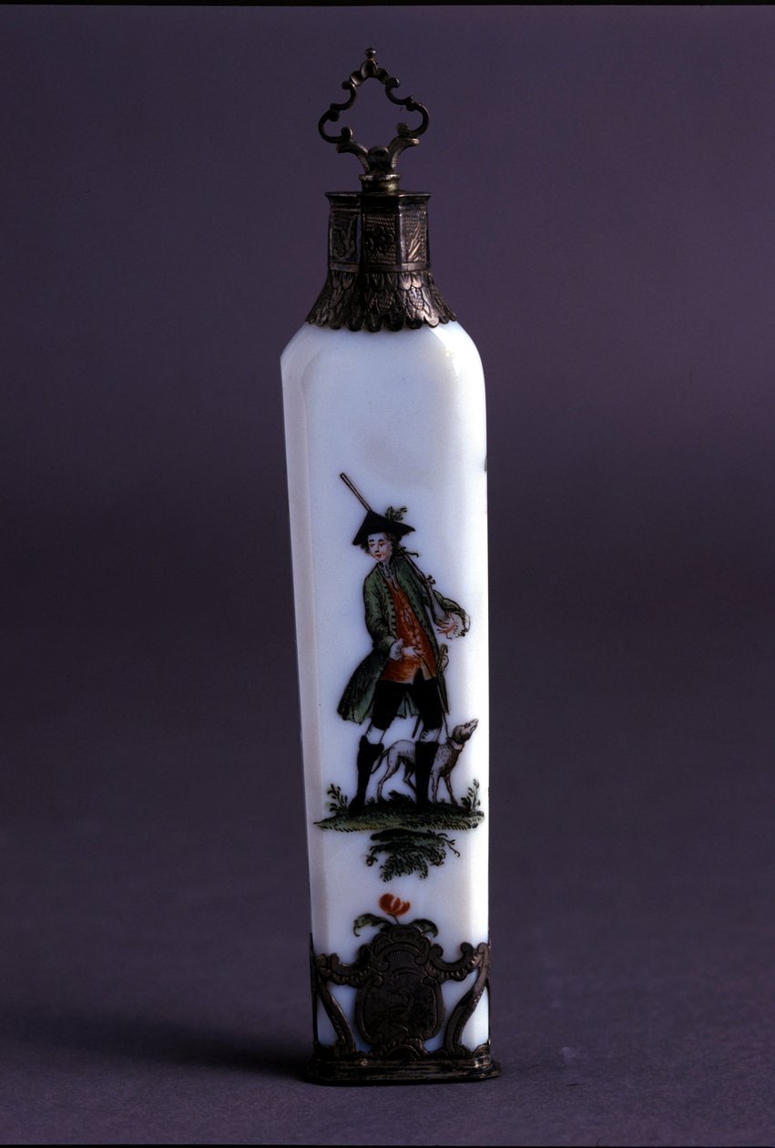 Botella para perfumes de cerámica del siglo XVIII. de Unknown artist