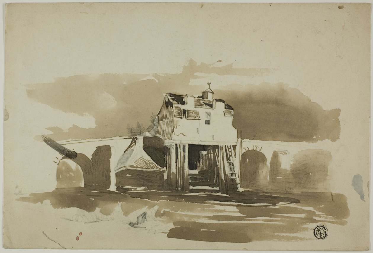 Puente Norte en Shropshire de Unknown artist