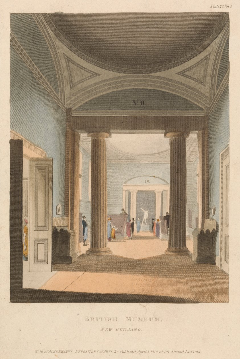 Museo Británico, nuevo edificio de Unknown artist