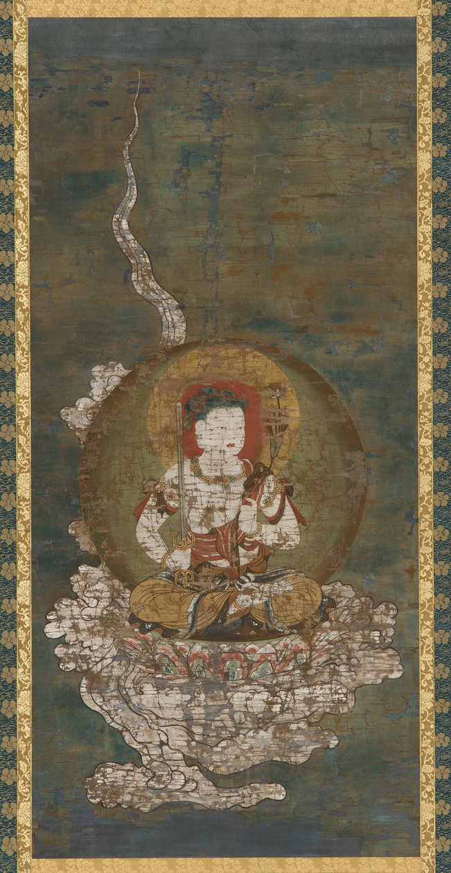 Deidad budista: Gokei Monju (Manjushri) de Unknown artist