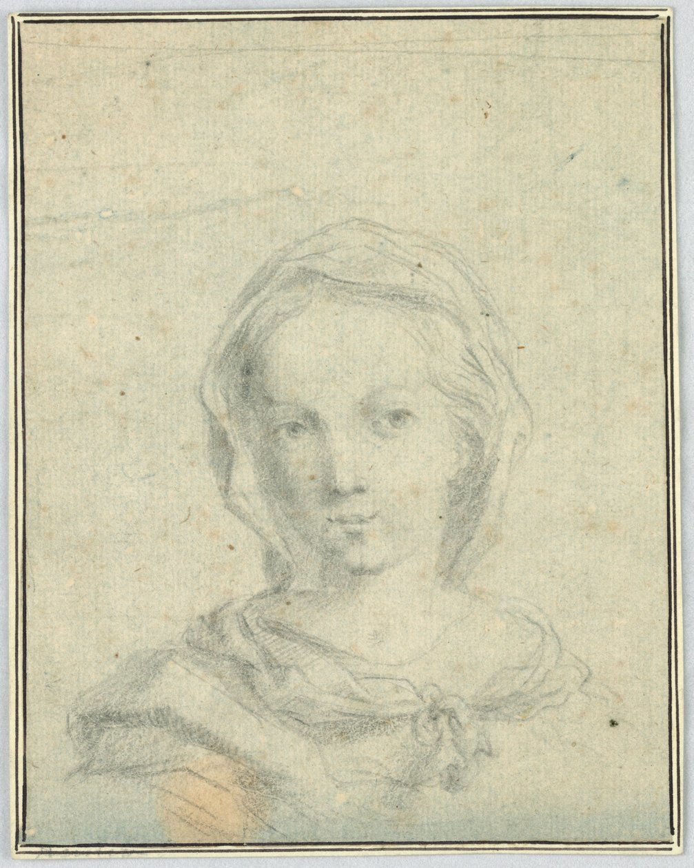 Busto de una niña de Unknown artist