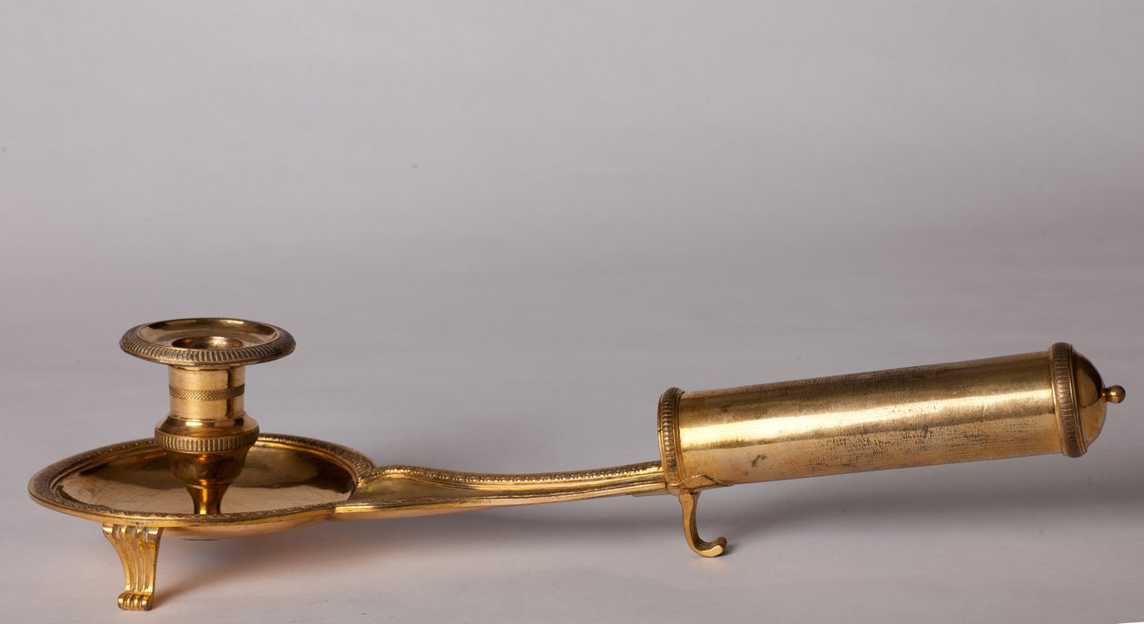 Candelabro. Dorado en cobre. Principios del siglo XIX. Estilo Imperio de Unknown artist