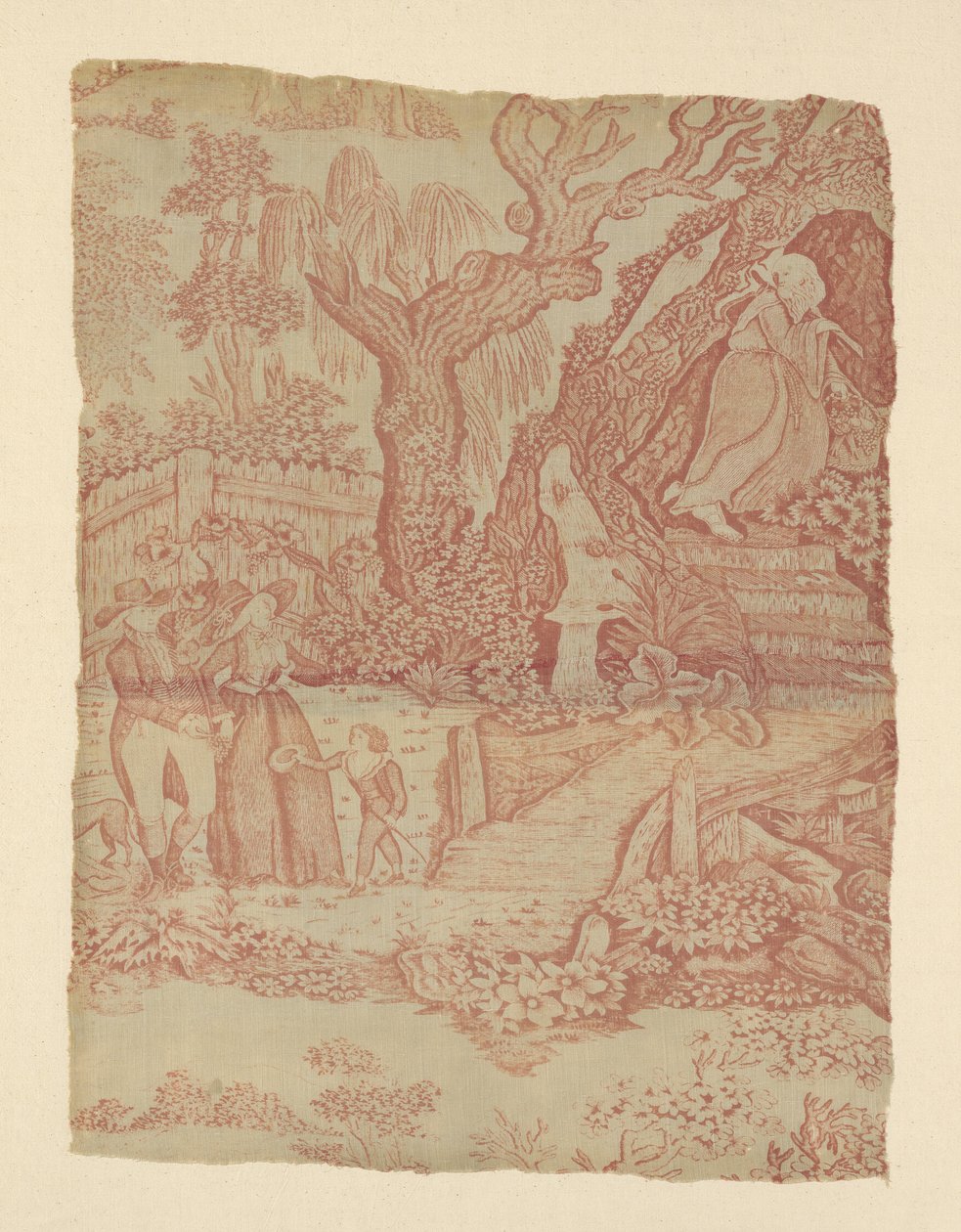 Cambio de estación (Tela para muebles) de Unknown artist