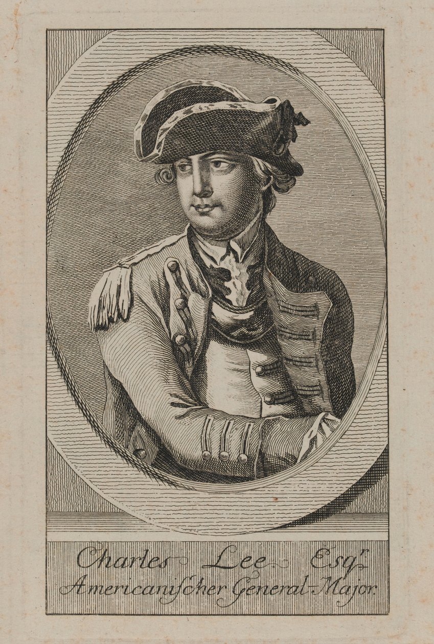 Charles Lee Esqr. General-Major Americano de Unknown artist