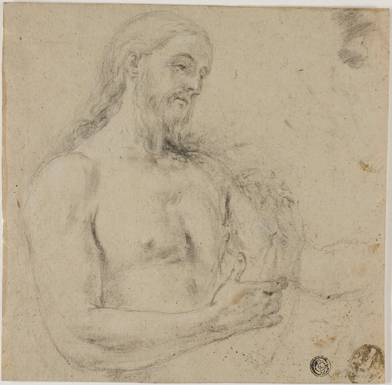 Cristo (torso superior) de Unknown artist