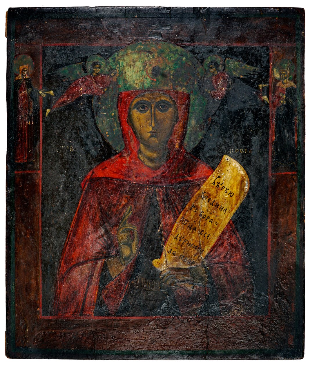 Cristo pantocrátor, c. 1850 (pintura sobre panel) de Unknown artist