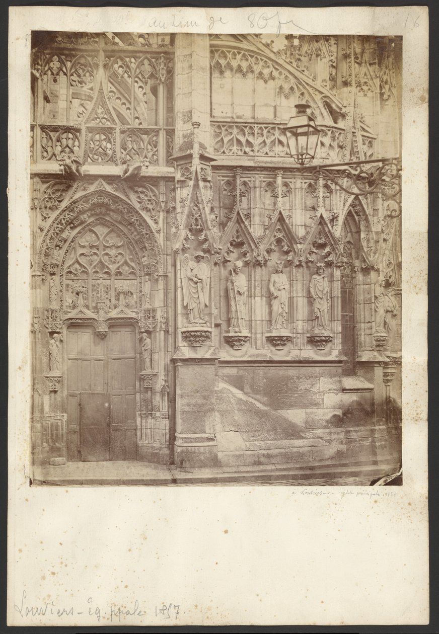 [Iglesia de Notre-Dame de Louviers] de Unknown artist