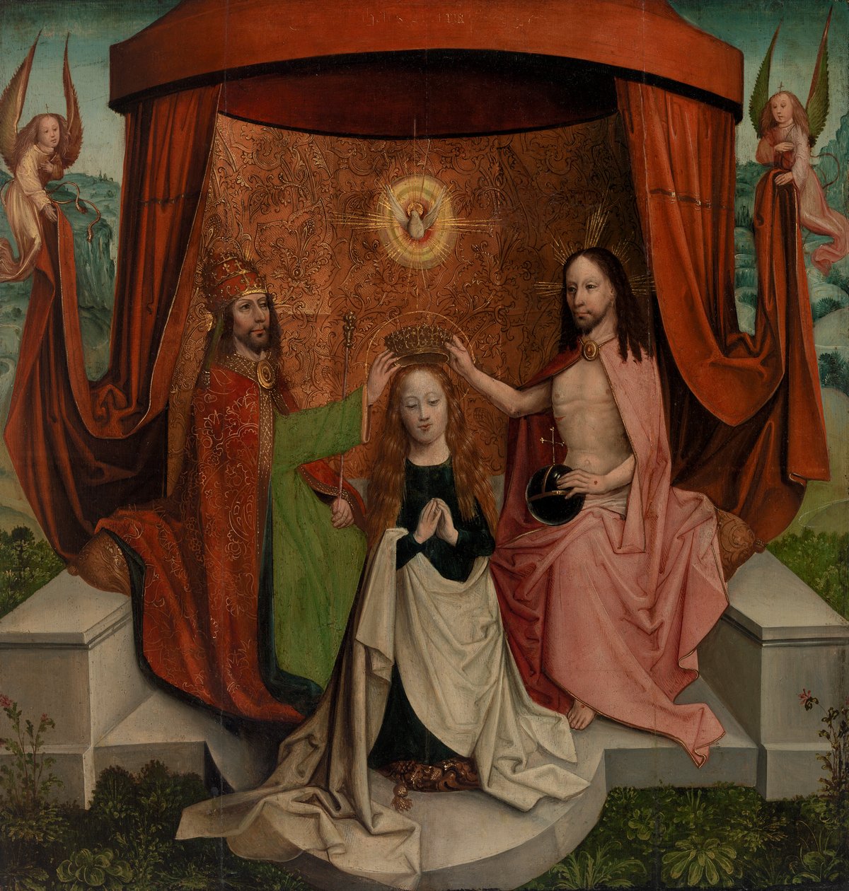 Coronación de la Virgen de Unknown artist