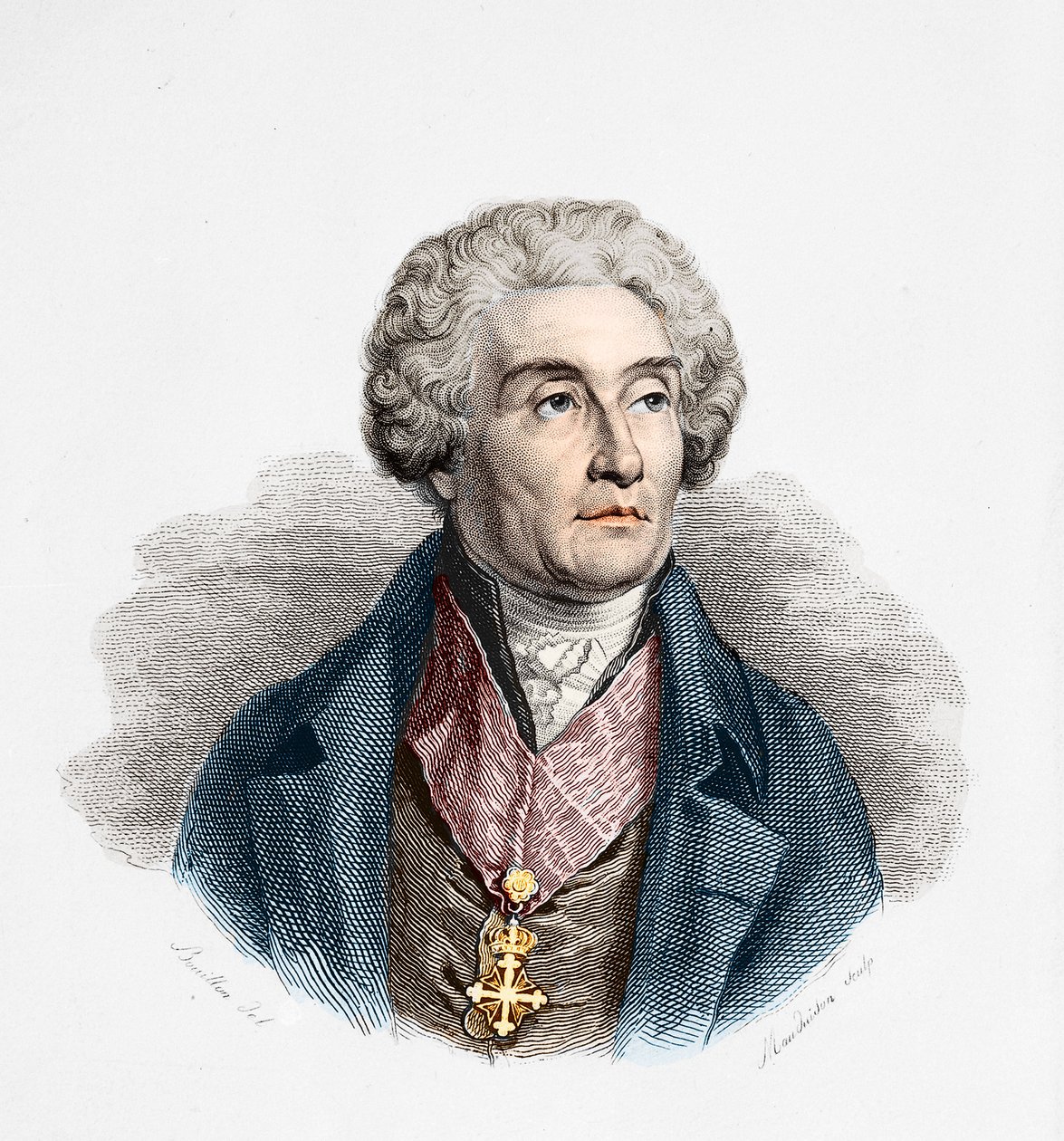 Conde Joseph de Maistre (1753-1821), político, escritor y filósofo francés. de Unknown artist