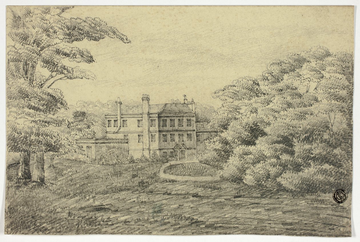 Finca de campo con mansión de Unknown artist