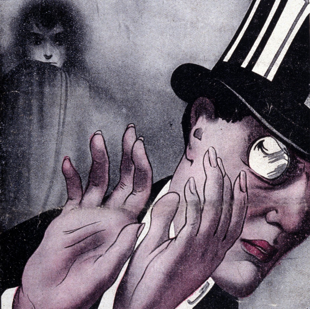 Portada de "Los tres crímenes de Arsène Lupin" de Maurice Leblanc (1864-1941). de Unknown artist