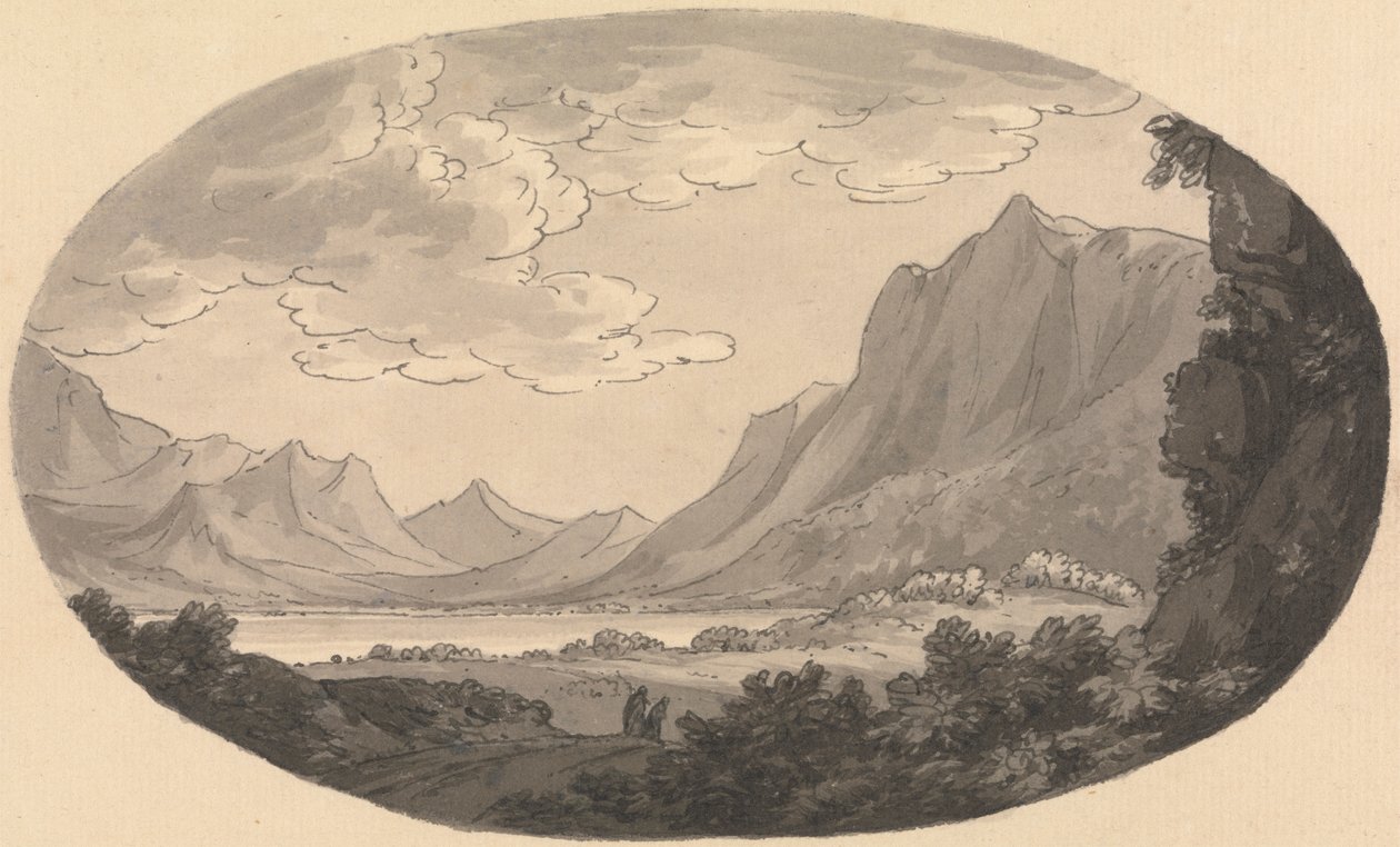 Paisaje de Cumberland de Unknown artist