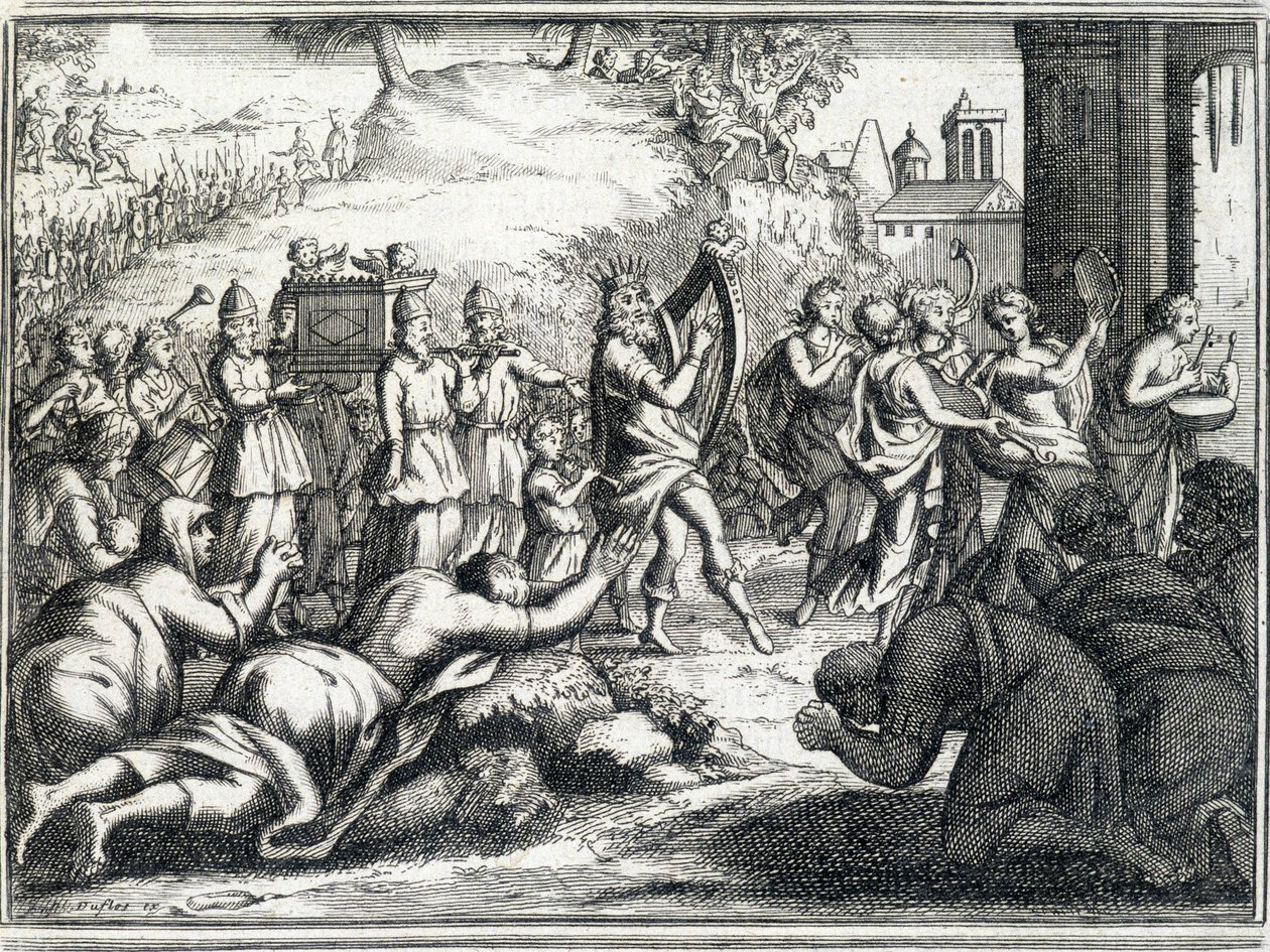 Danza de David (Antiguo Testamento) de Unknown artist