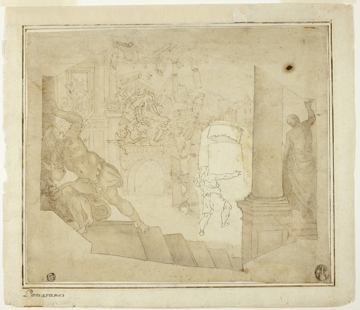 Muerte de Sansón de Unknown artist