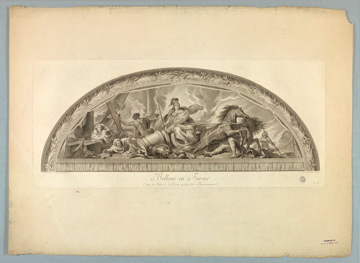 Decoraciones de Lebrun y Mignard en el Palacio de Versalles de Unknown artist