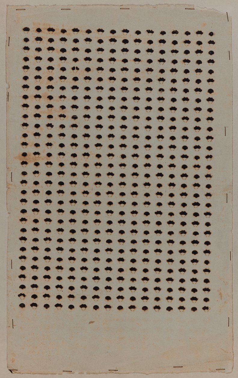 Dibujo de diseño, finales del siglo XVIII de Unknown artist