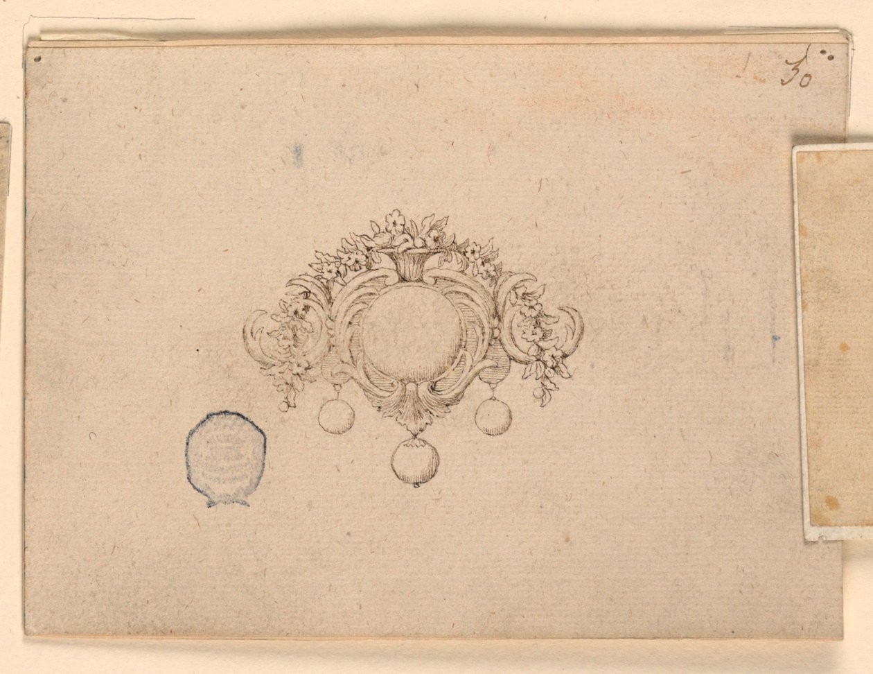 Diseño para un broche de Unknown artist