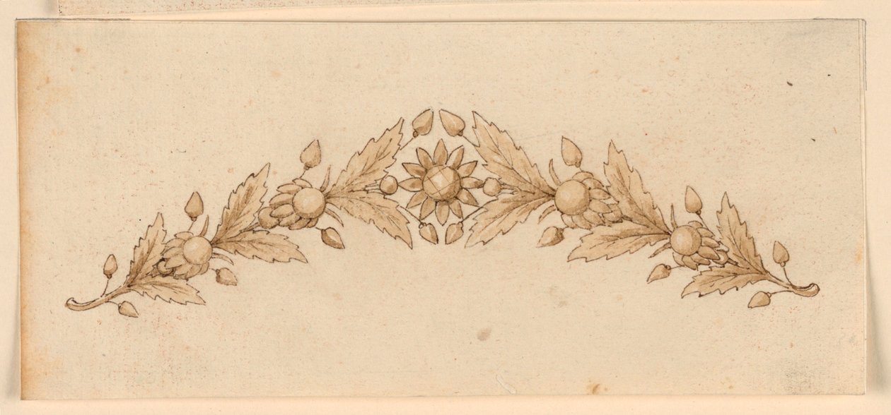 Diseño para una corona de Unknown artist