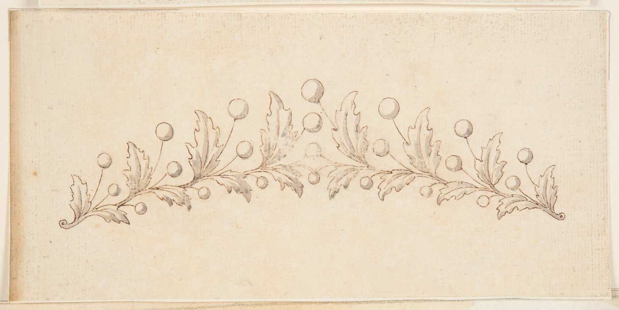 Diseño para una corona de Unknown artist