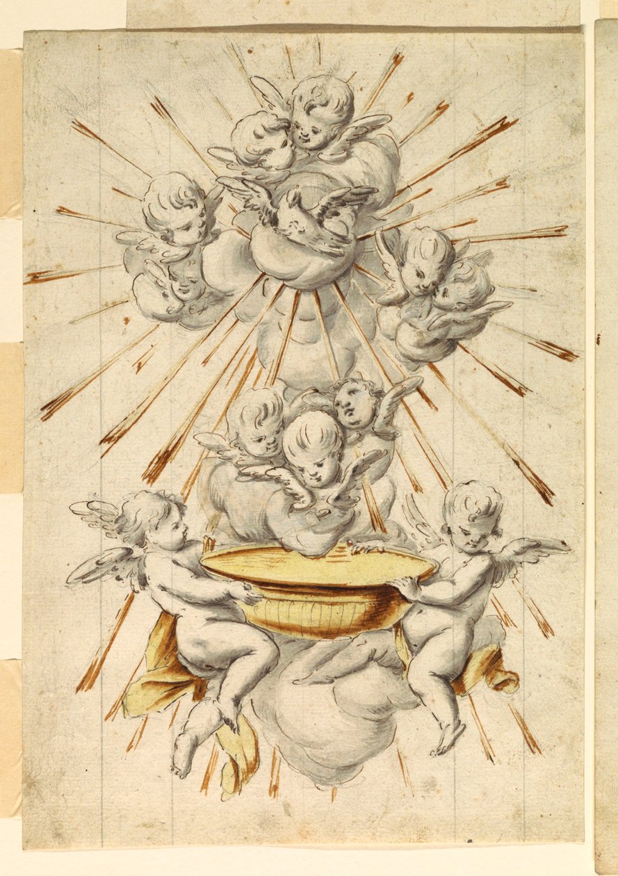 Diseño para un Chorro de Agua Bendita de Unknown artist