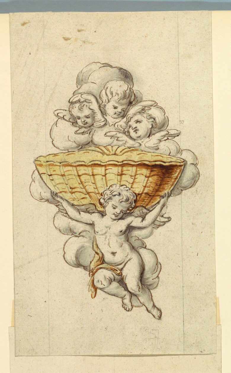 Diseño para un surtidor de agua caliente de Unknown artist