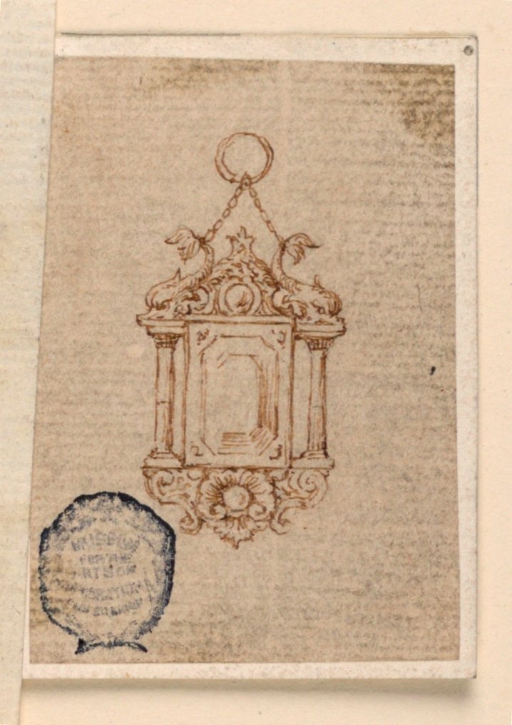 Diseño para un Colgante de Unknown artist