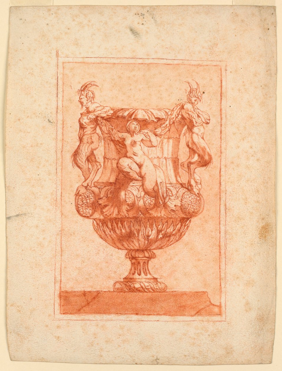 Diseño para un jarrón de Unknown artist