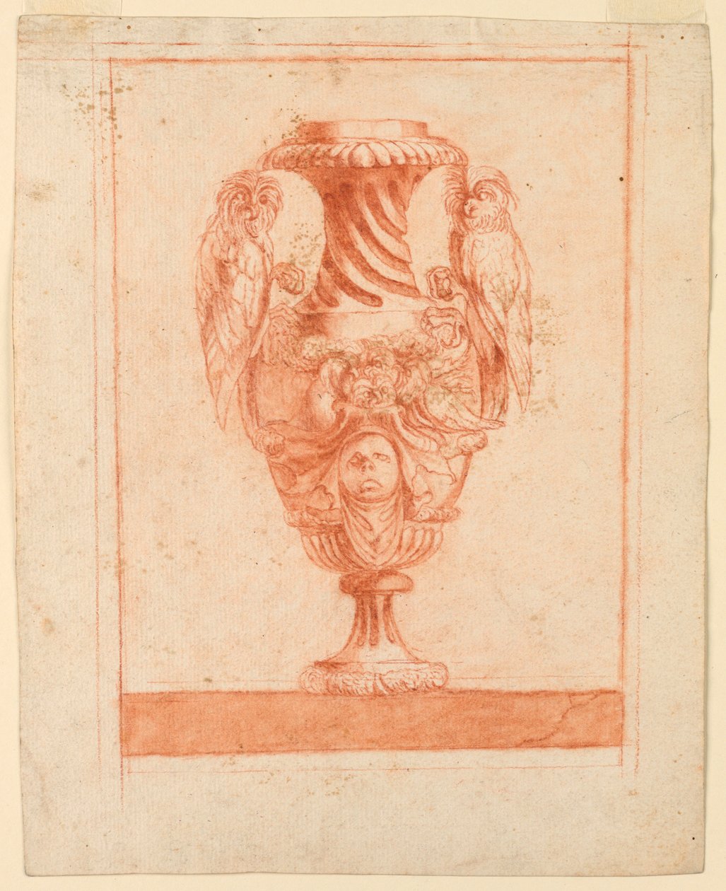 Diseño para un jarrón de Unknown artist