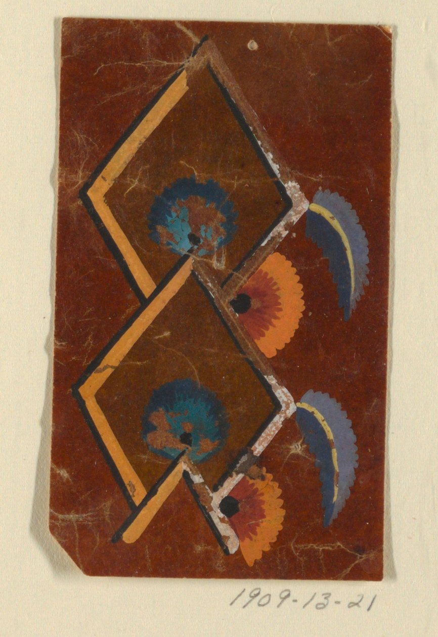 Diseño para una tela tejida de Unknown artist