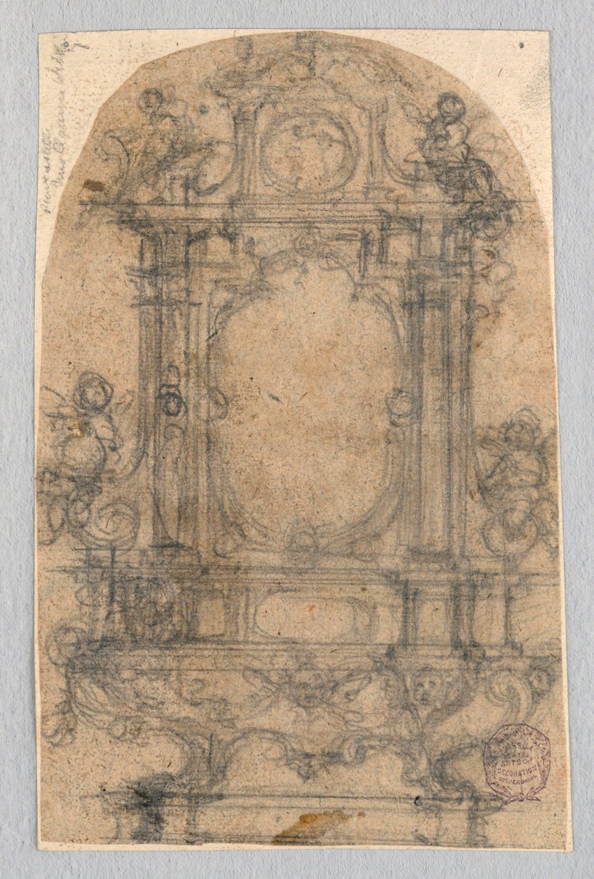 Diseño para un altar de Unknown artist
