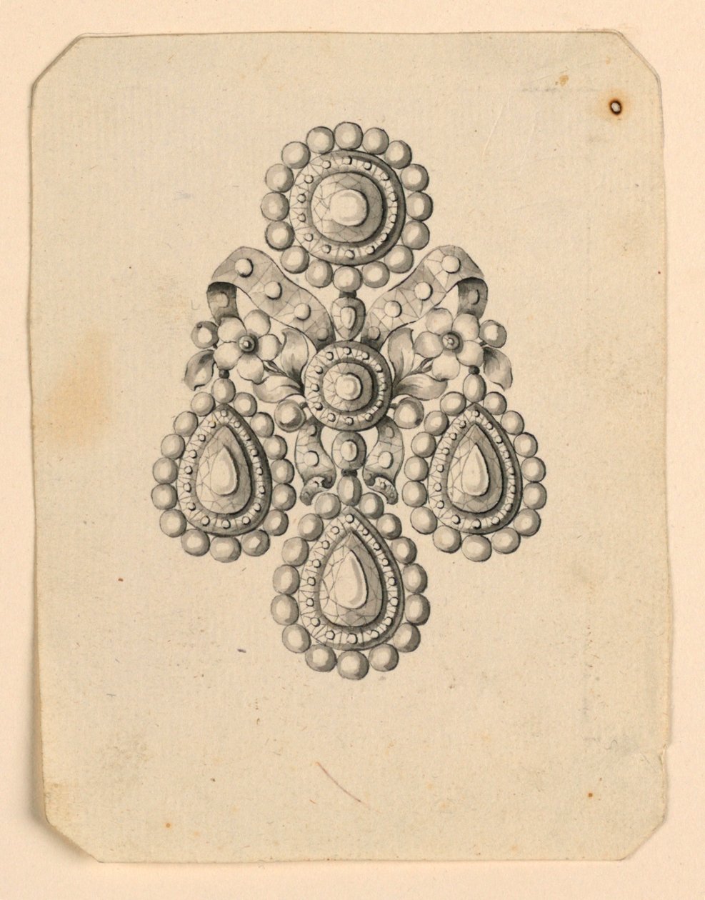 Diseño para un pendiente de Unknown artist