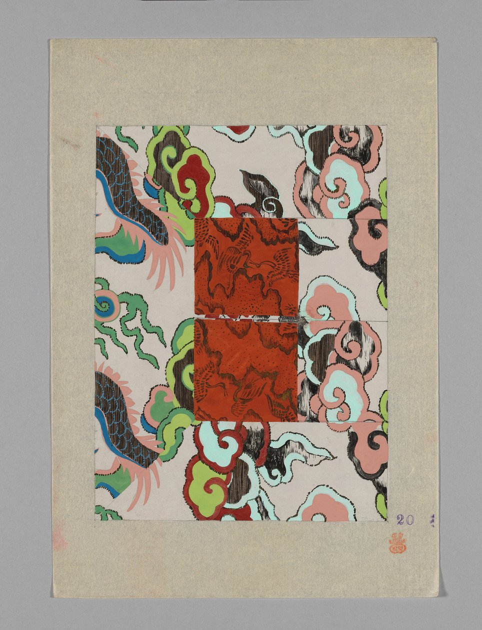 Diseño sobre papel de Unknown artist
