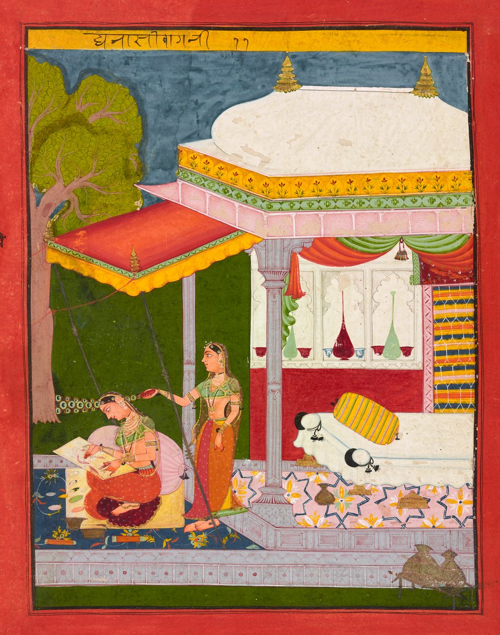 Dhanasri Ragini de Unknown artist