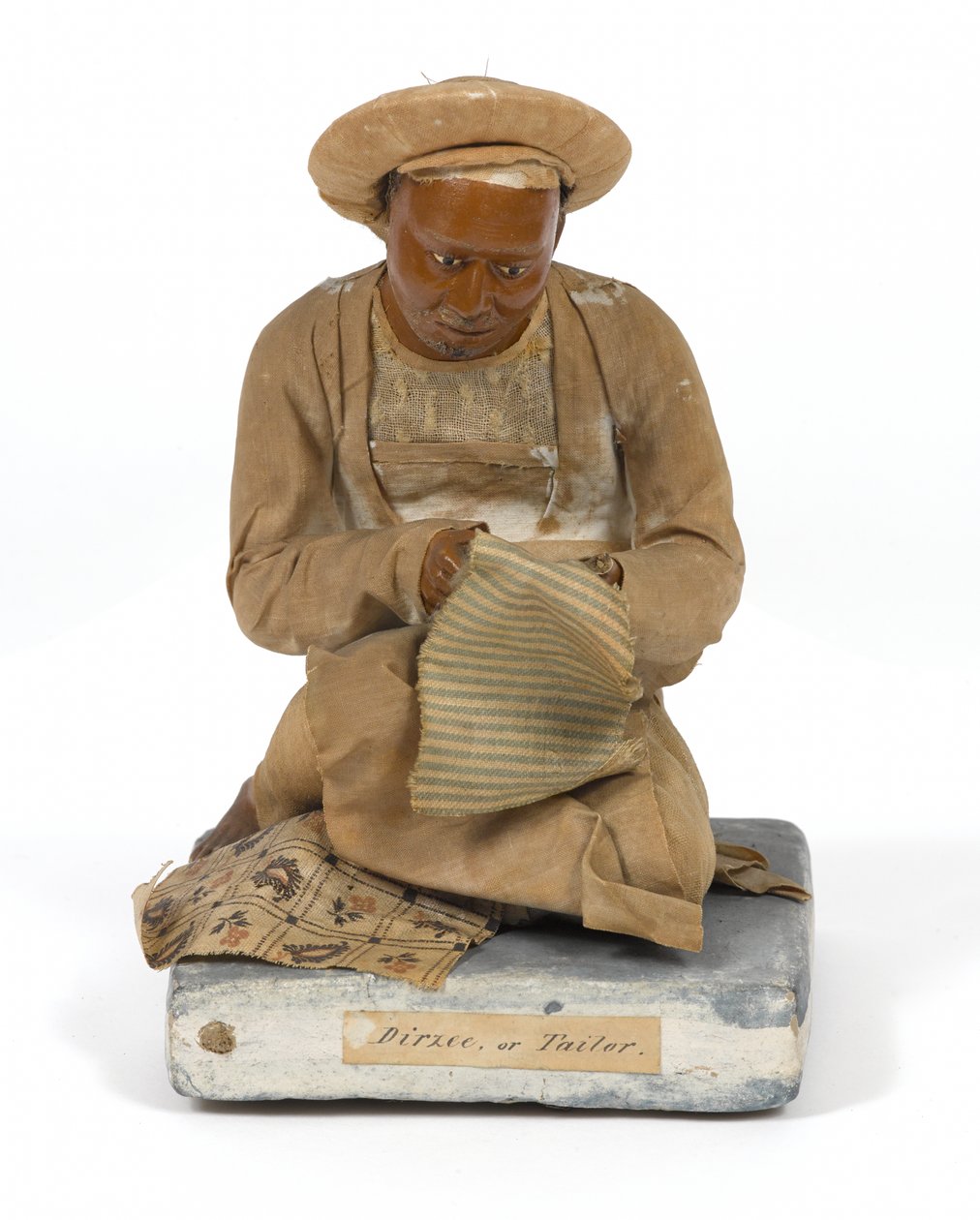 Dirzee, o Sastre, figurilla de terracota, India, c.1880 de Unknown artist