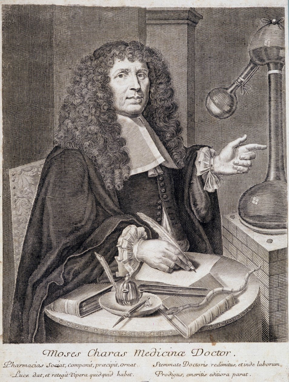 Doctor en su laboratorio, s.f. de Unknown artist