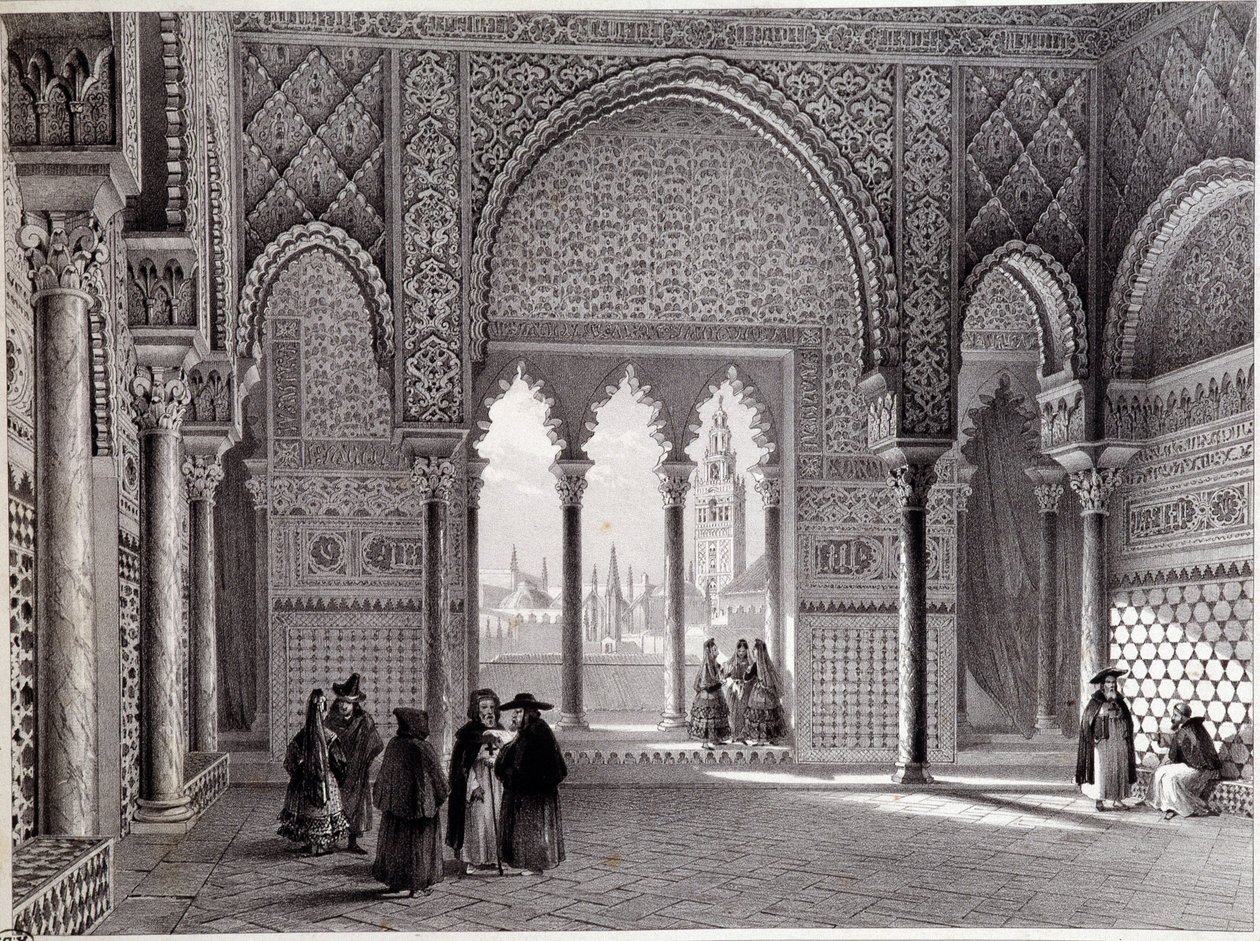 Salón de Don Pedro en el Alcázar, Sevilla de Unknown artist