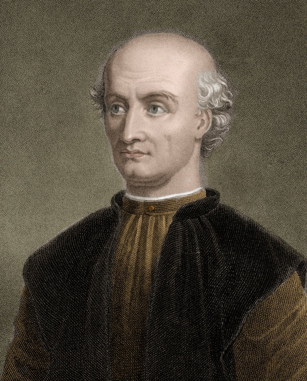 Donato Bramante (1444-1514) - grabado - siglo XIX de Unknown artist