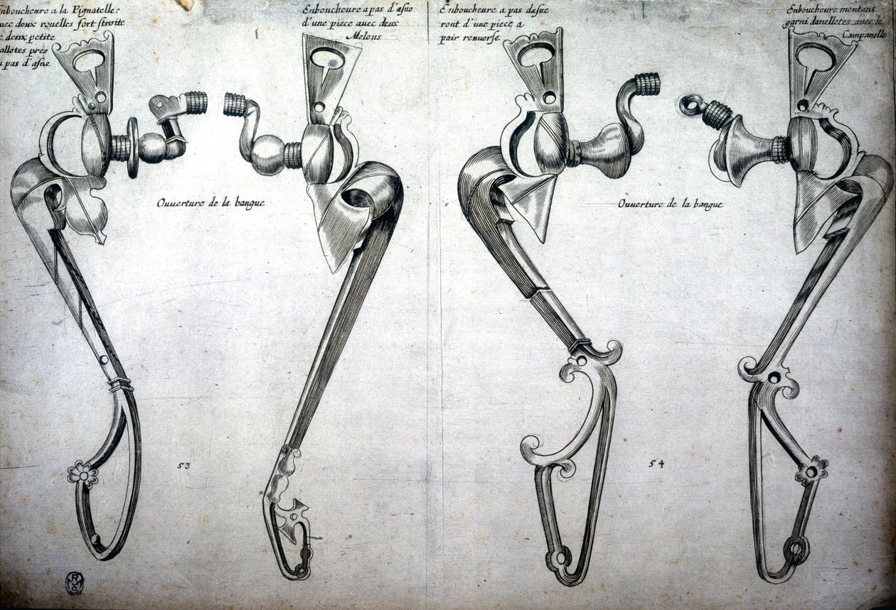 Dibujo de bocados de caballo de Unknown artist